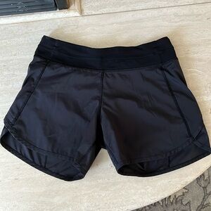 Girls Ivivva running shorts. Lined. Girl size 14.